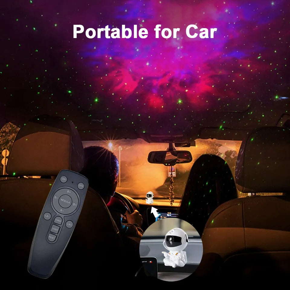 Astronaut Galaxy Projector Night Light