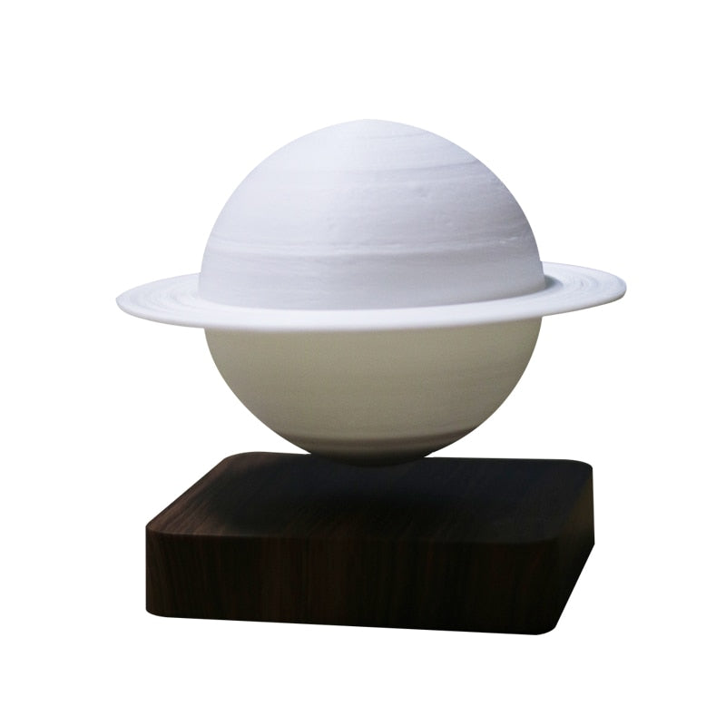 Levitating Magnetic Moon or Planet Night Light - 5 Options