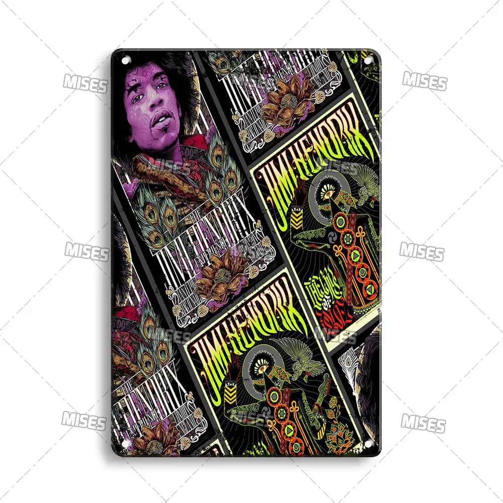 ROCK Music Wall Decor