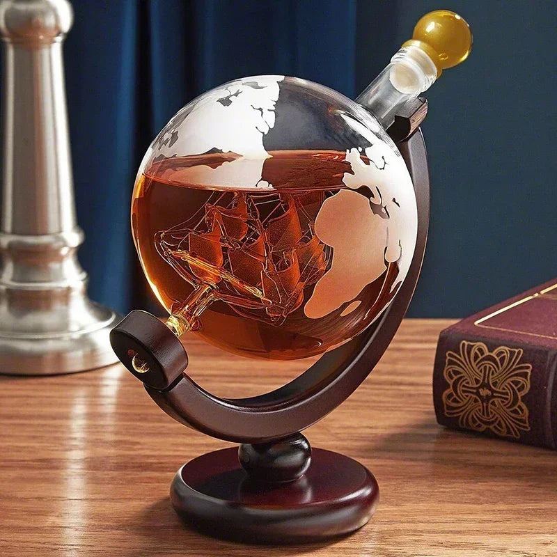 Creative Globe Decanter Set