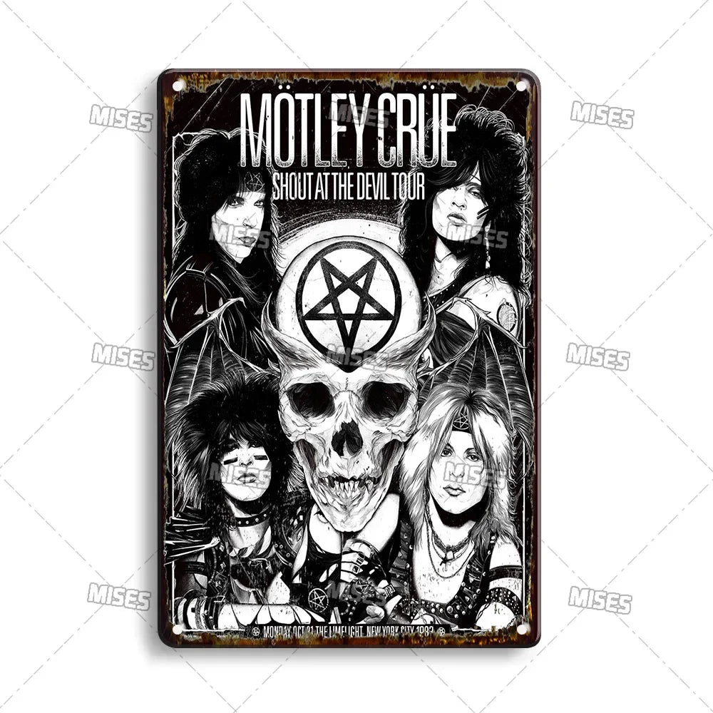 ROCK Music Wall Decor