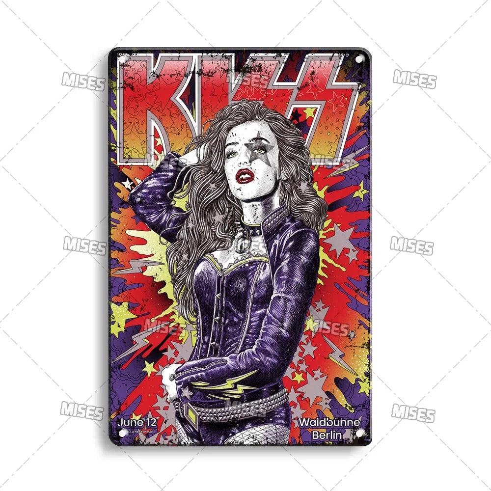 ROCK Music Wall Decor
