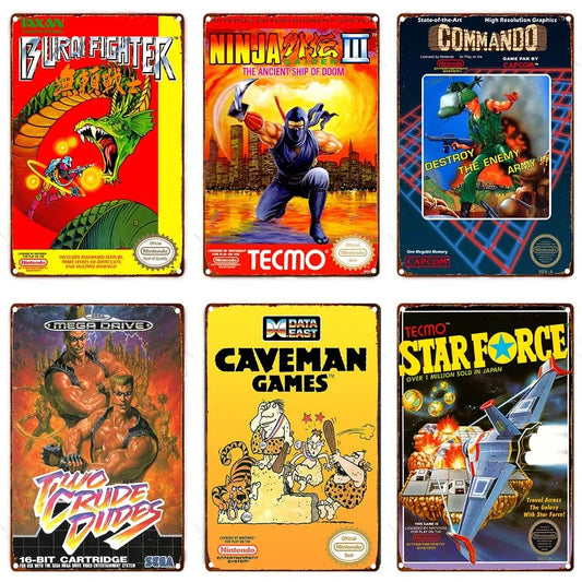 Retro Game Poster
