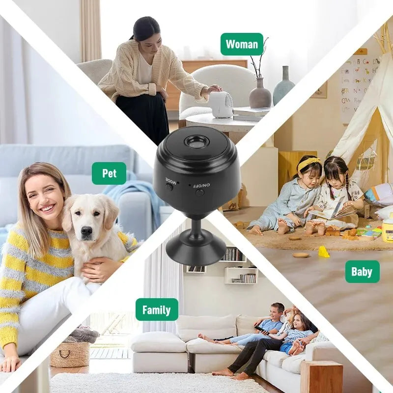 A9 WiFi Mini Camera Recorder Security Monitoring Wireless Video Mini Camera Recorder Voice Camera Smart Home For Infants