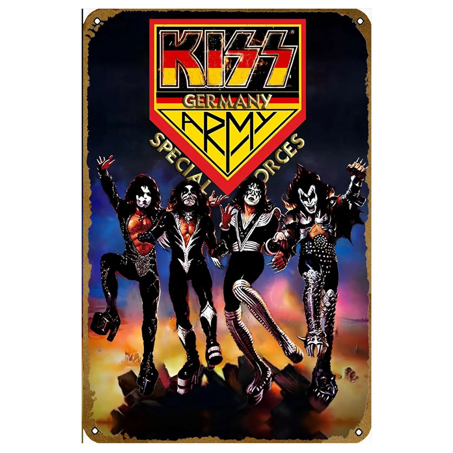 Music Rock Metal Signs