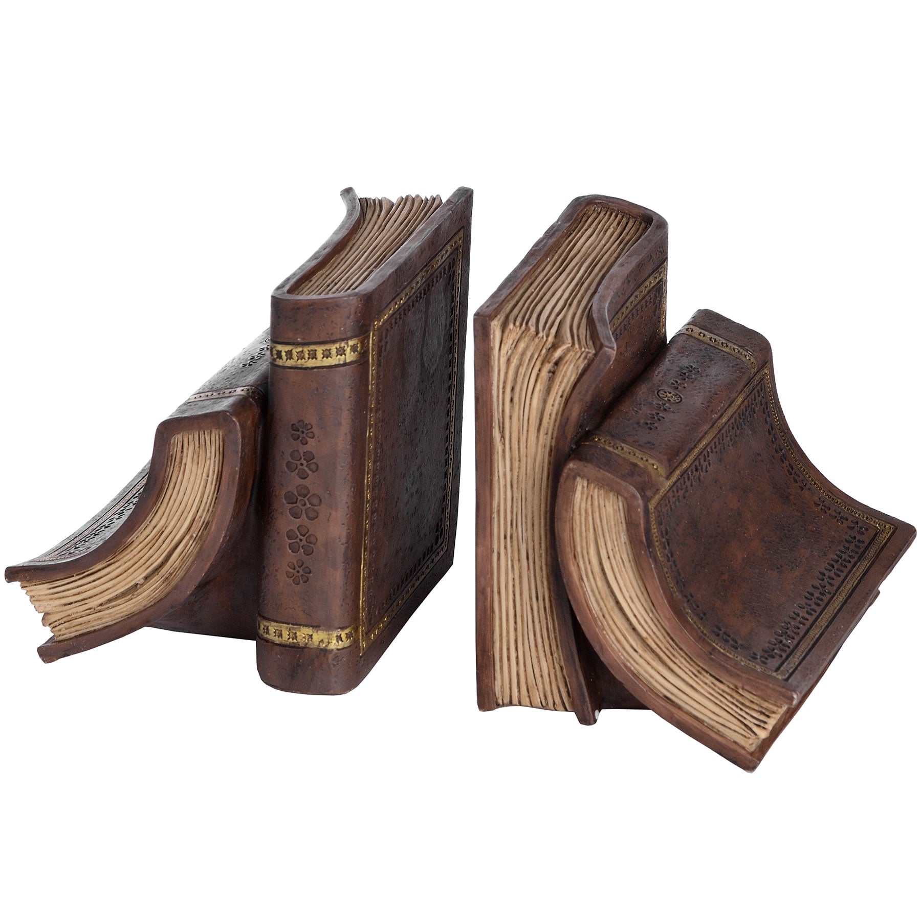 Pair Of Old Books - Antique Bookends - mancavesuperstore