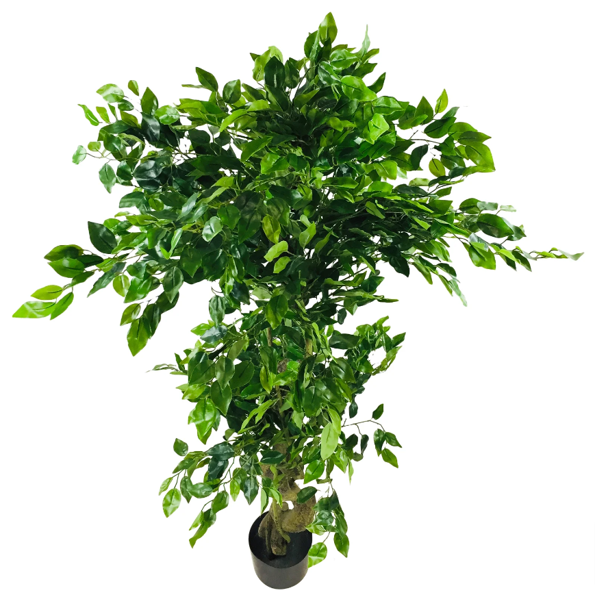 Artificial Ficus Tree With Twisted Trunk - mancavesuperstore