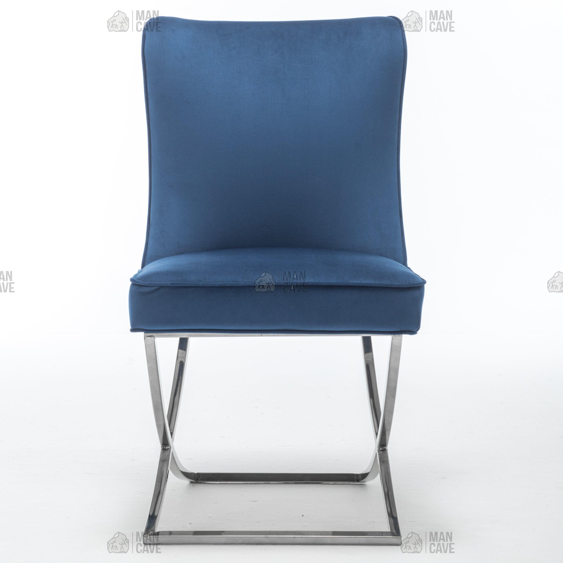 Belgravia Dining Chair - Blue - mancavesuperstore
