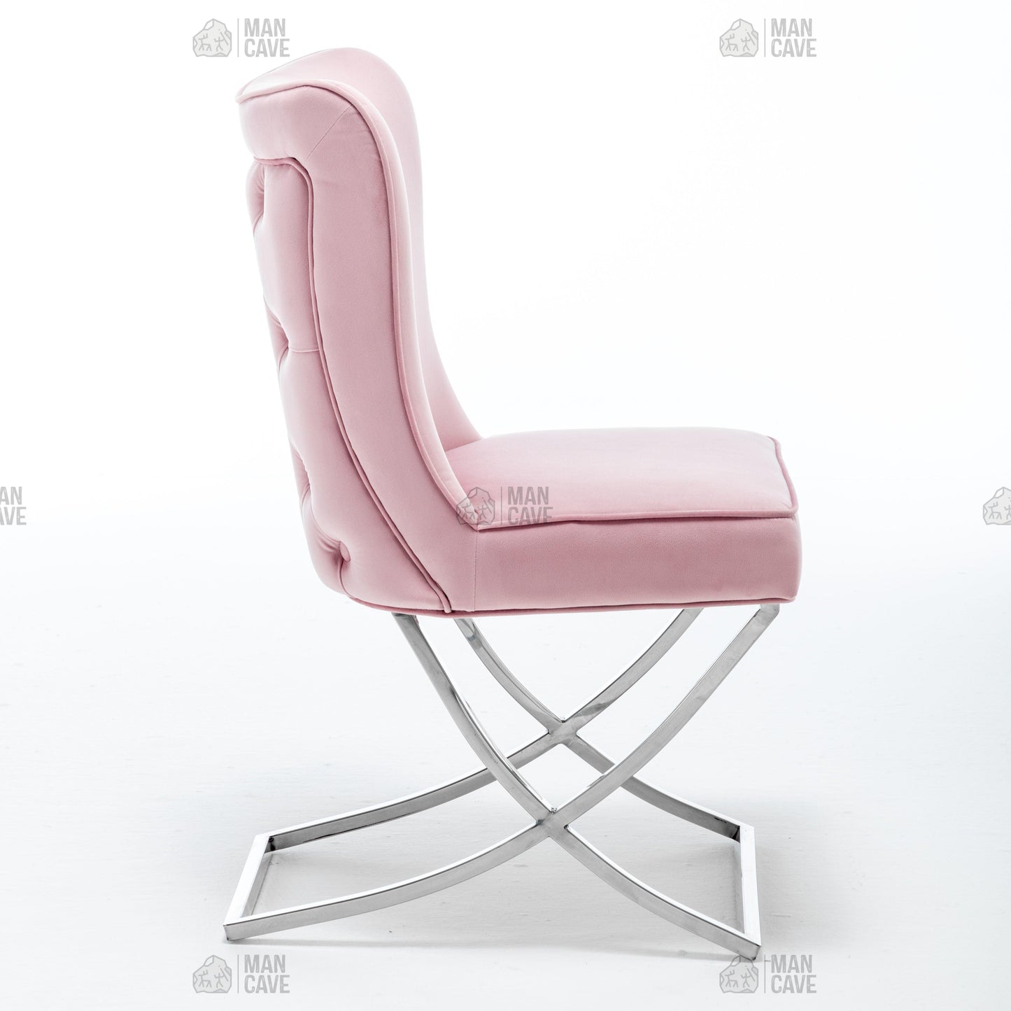 Belgravia Dining Chair - Pink - mancavesuperstore
