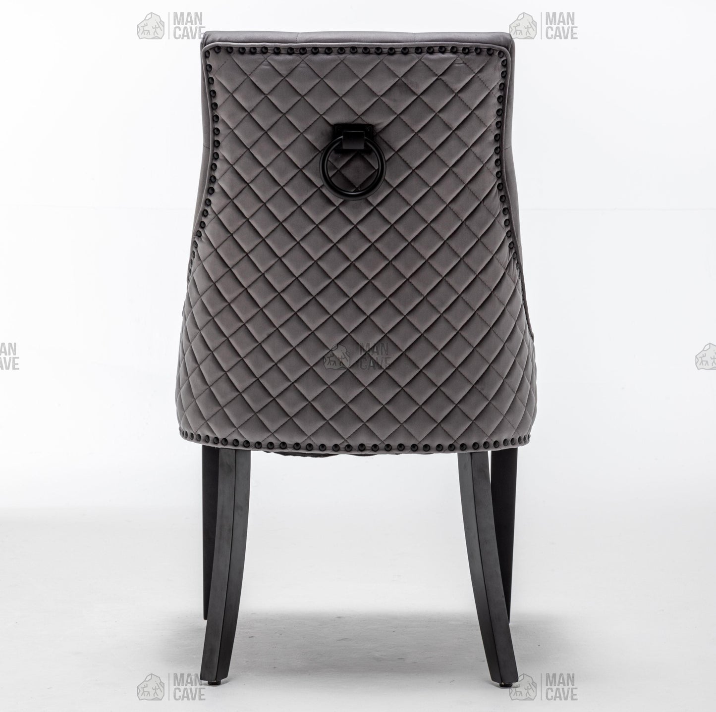 Cambridge Dining Chair - Dark Grey - mancavesuperstore
