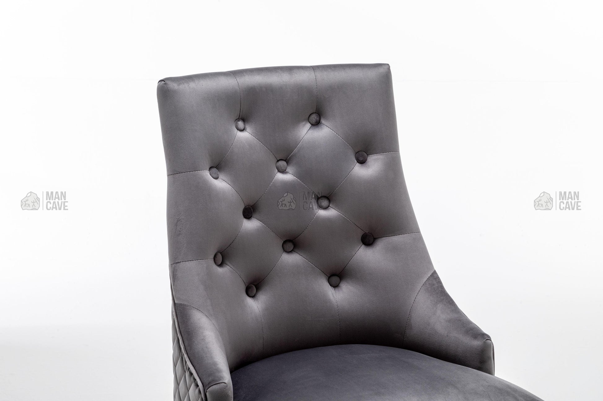 Cambridge Dining Chair - Dark Grey - mancavesuperstore