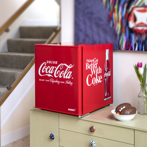 Retro Coca Cola Mini Fridge/Drinks Cooler - By Husky