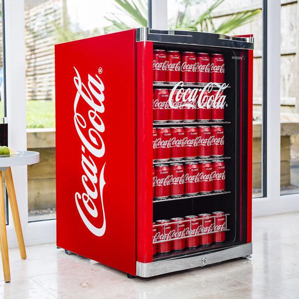 Coca-Cola Undercounter Drinks Cooler/Beer Fridge - Husky - mancavesuperstore