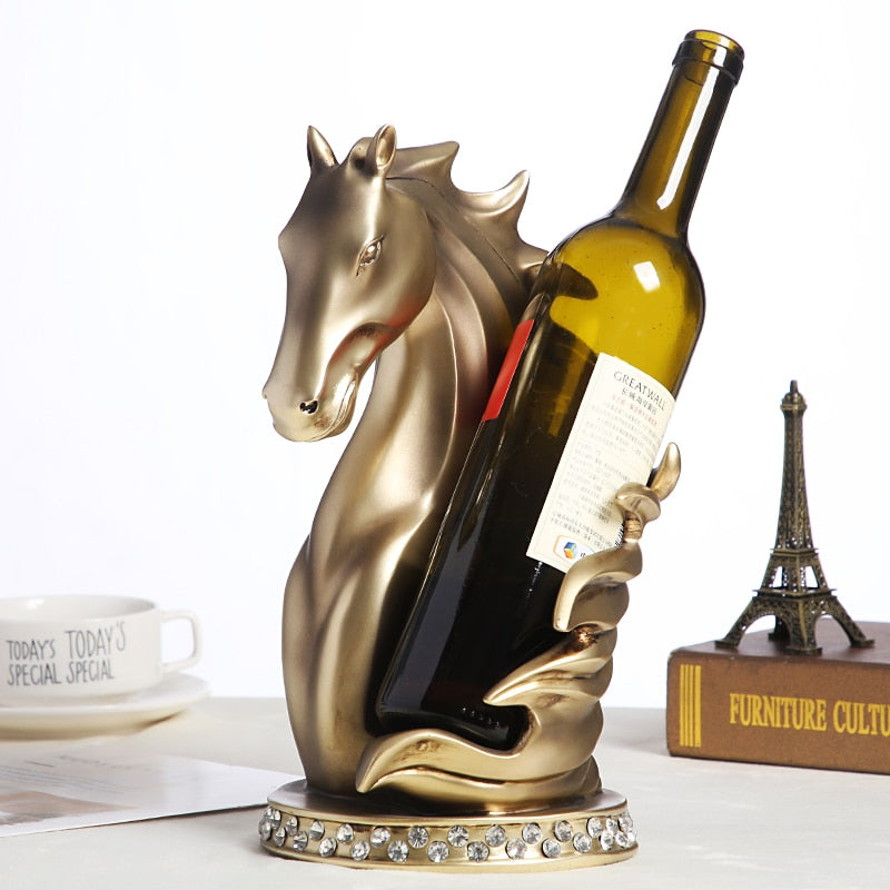 Horse Wine Bottle Holder