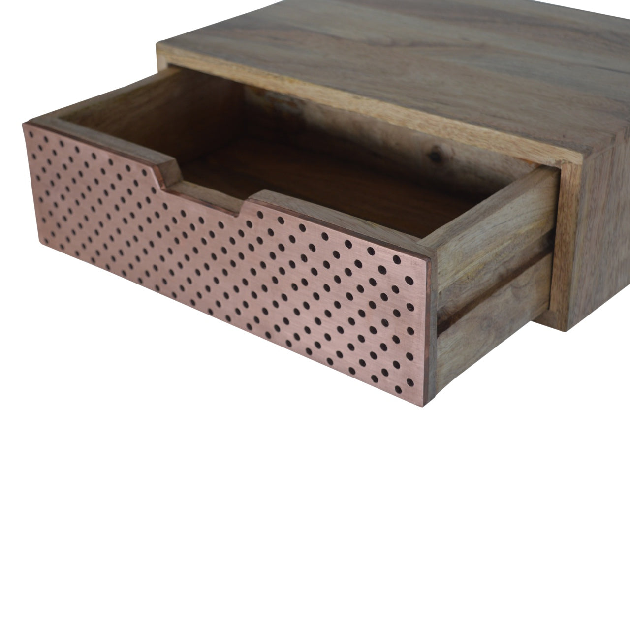 Wall Mounted Copper Floating Drawers - mancavesuperstore