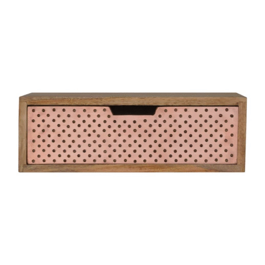 Wall Mounted Copper Floating Drawers - mancavesuperstore