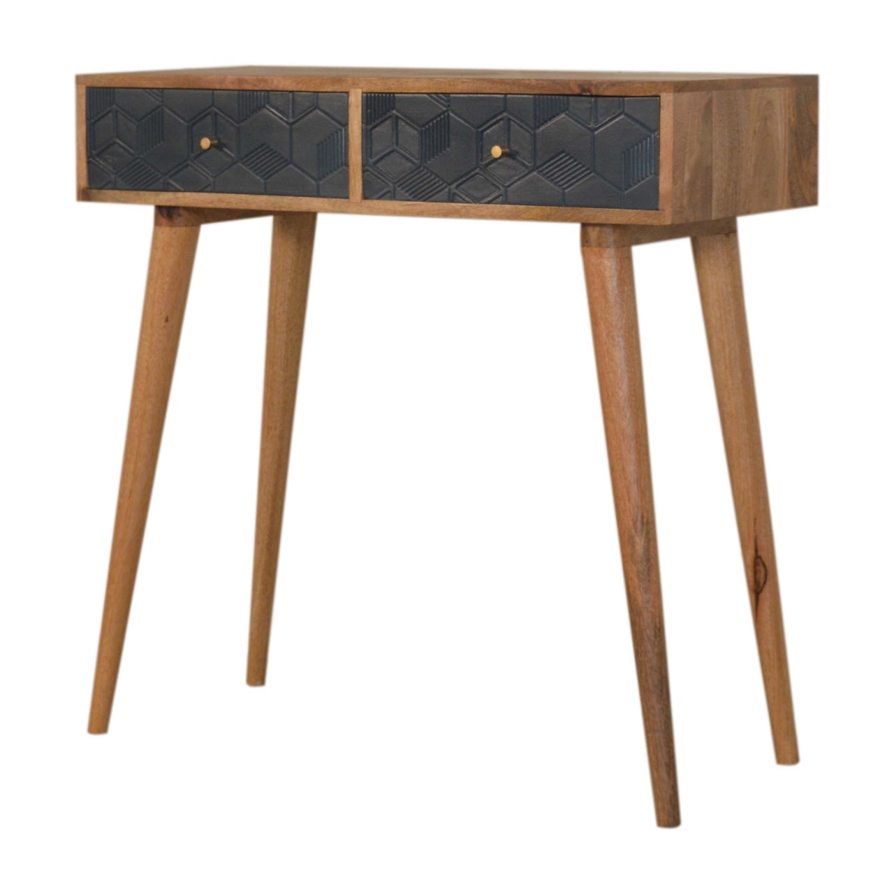 Acadia Navy Coloured Console/Side Table - mancavesuperstore