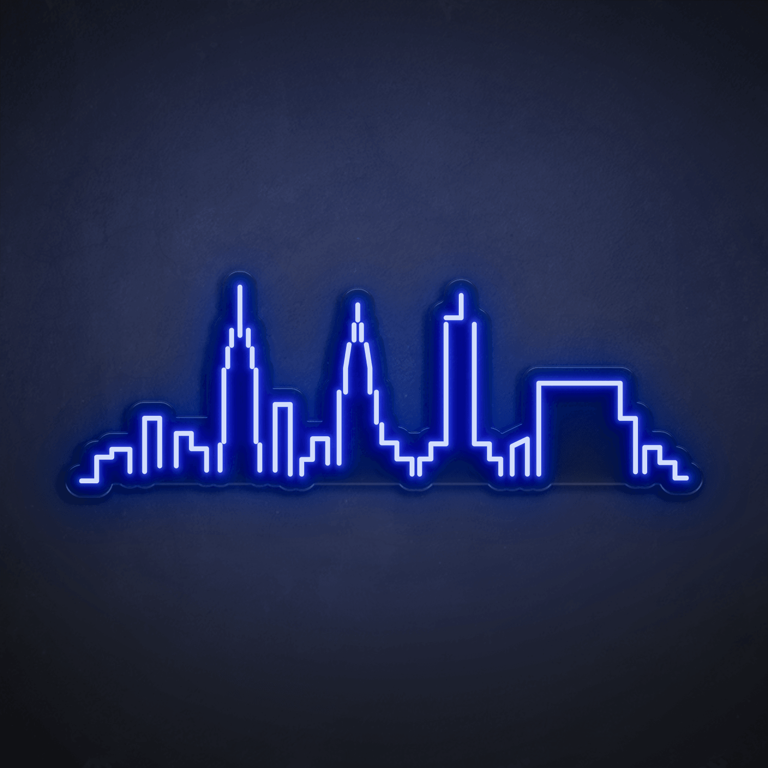 New York Skyline Neon Sign - 100cm - mancavesuperstore