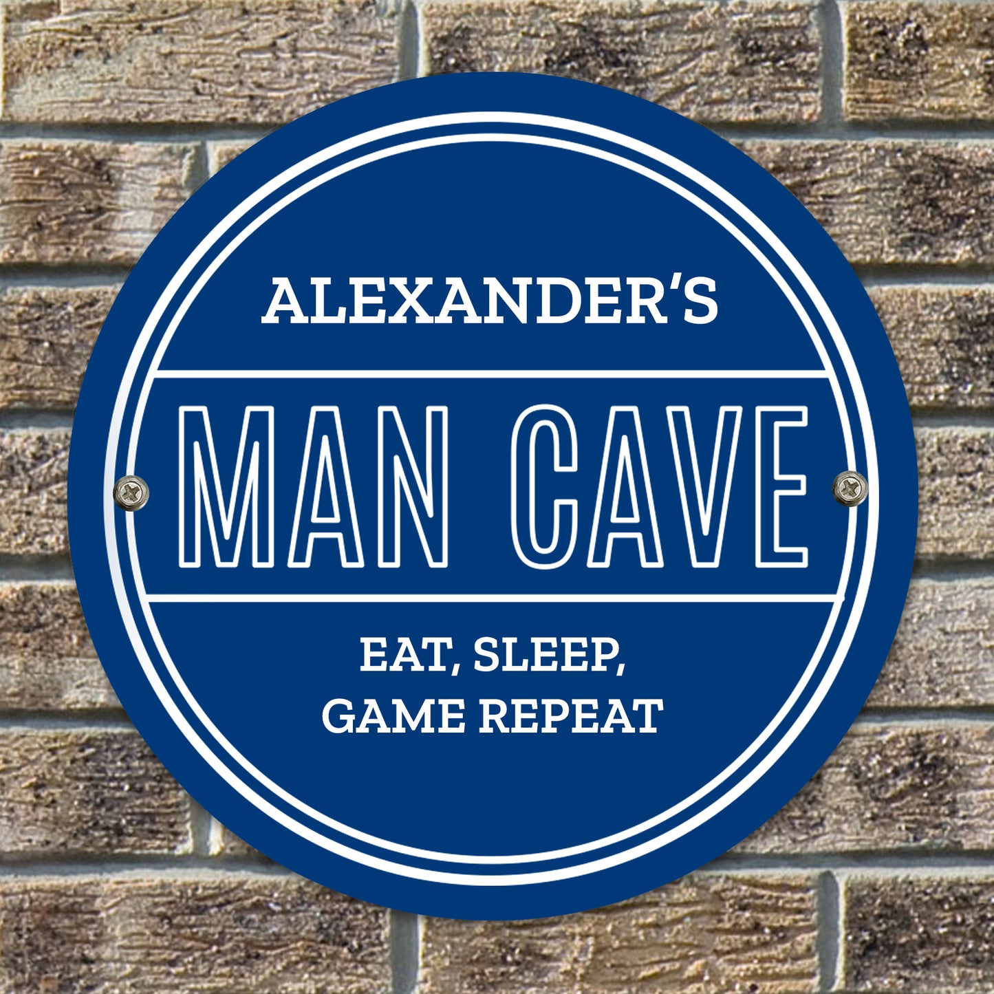 Personalised Man Cave Sign - mancavesuperstore