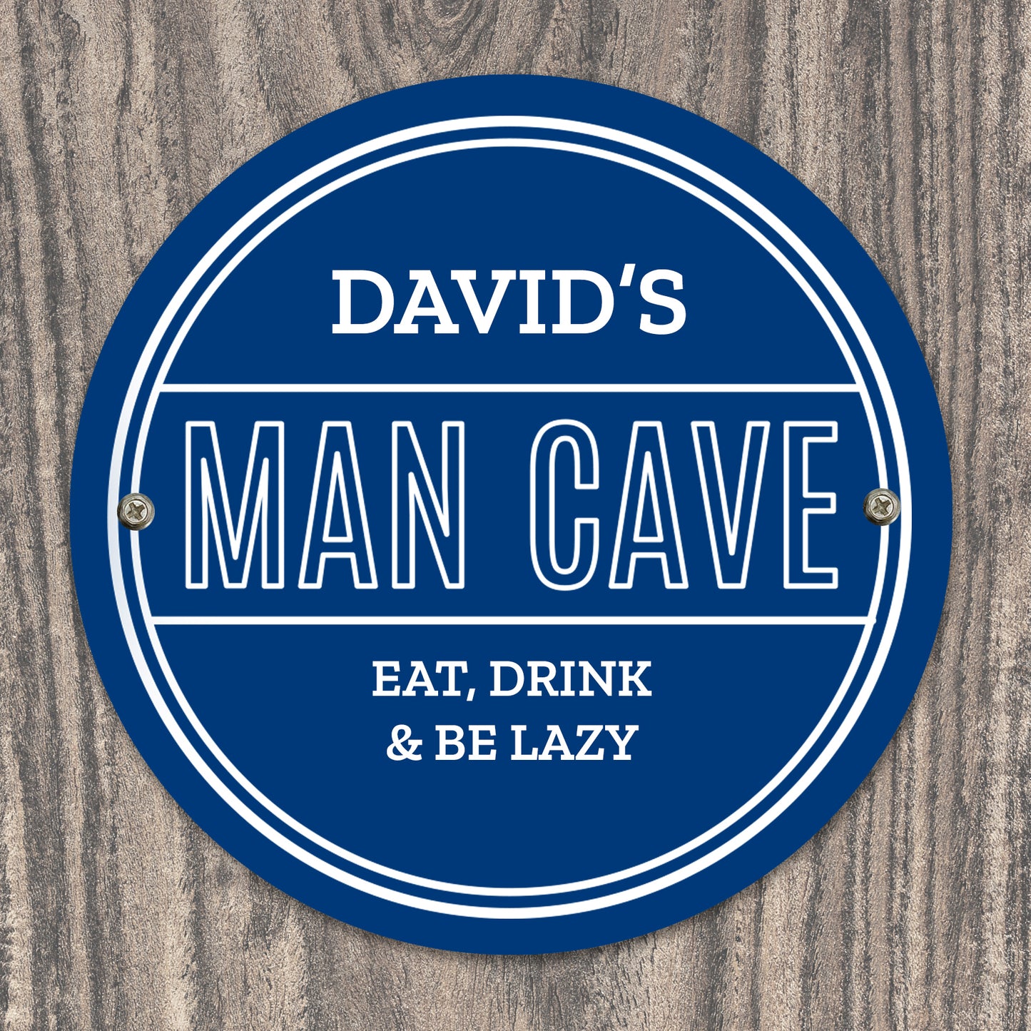 Personalised Man Cave Sign - mancavesuperstore