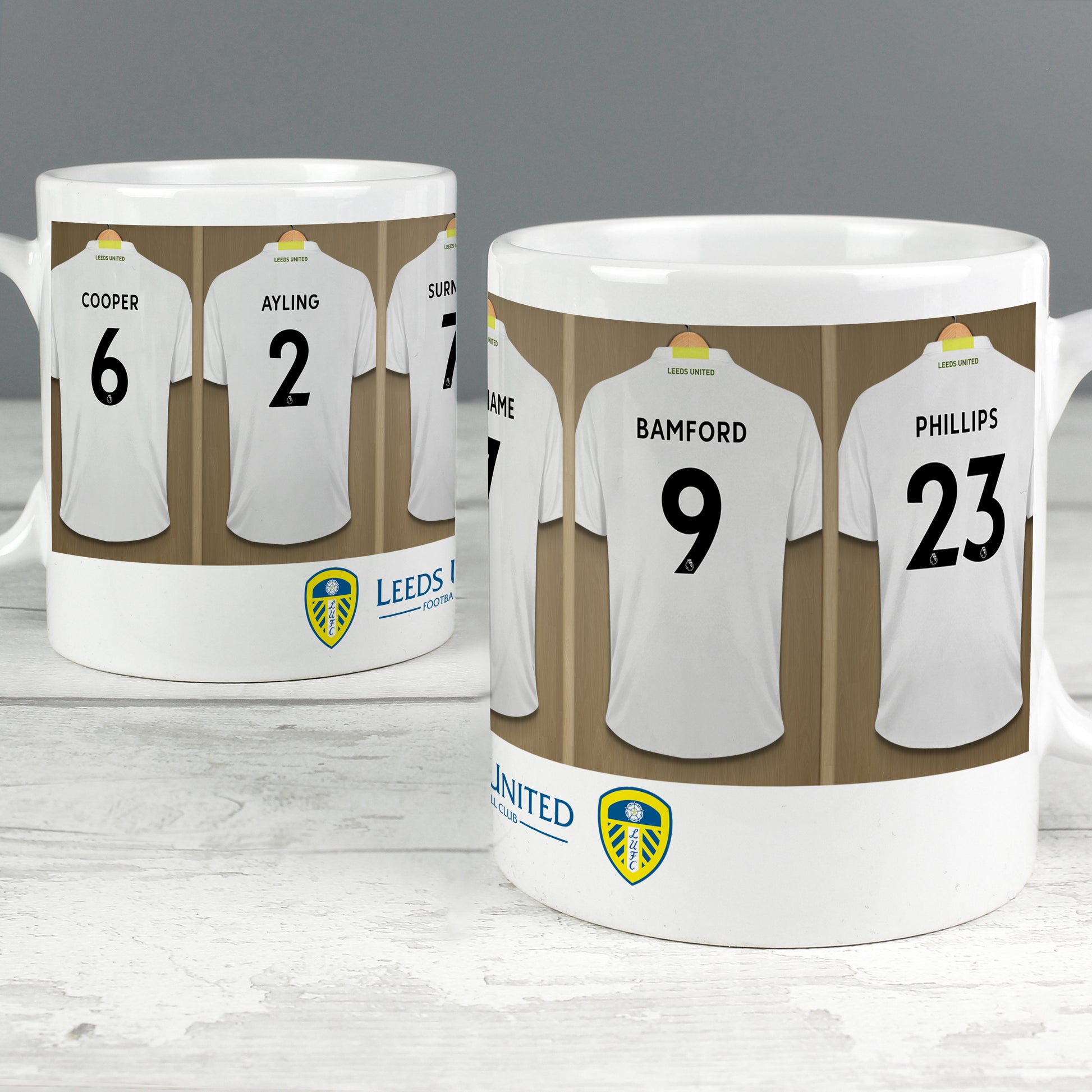 Leeds United Football Club Dressing Room Mug