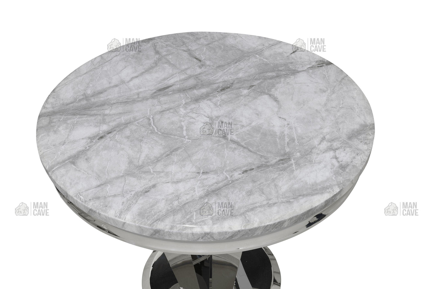 Riccardo Round Dining/Side Table - 90cm - mancavesuperstore