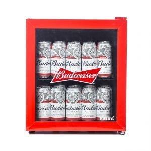 Budweiser Mini Fridge/Drinks Cooler - By Husky - mancavesuperstore