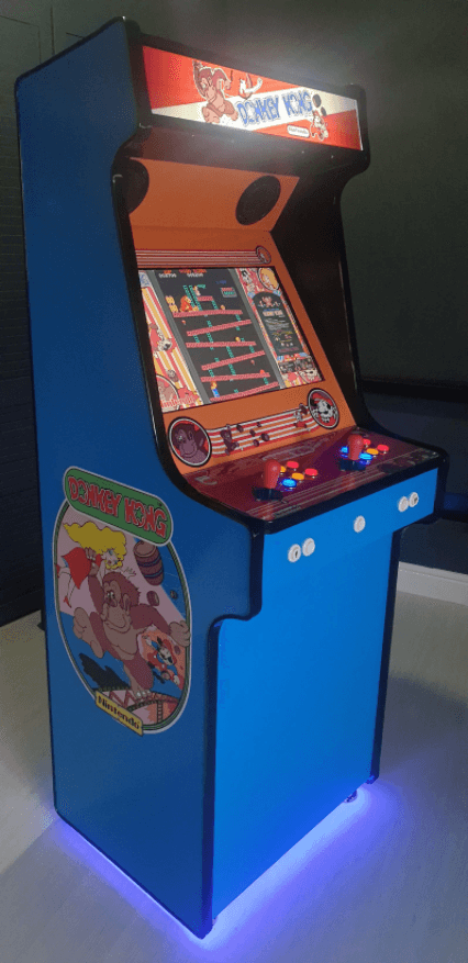Donkey Kong Arcade Machine - Retro Styled Multi-Gaming System - mancavesuperstore