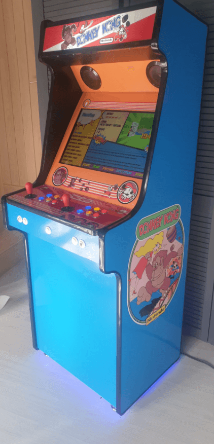 Donkey Kong Arcade Machine - Retro Styled Multi-Gaming System - mancavesuperstore