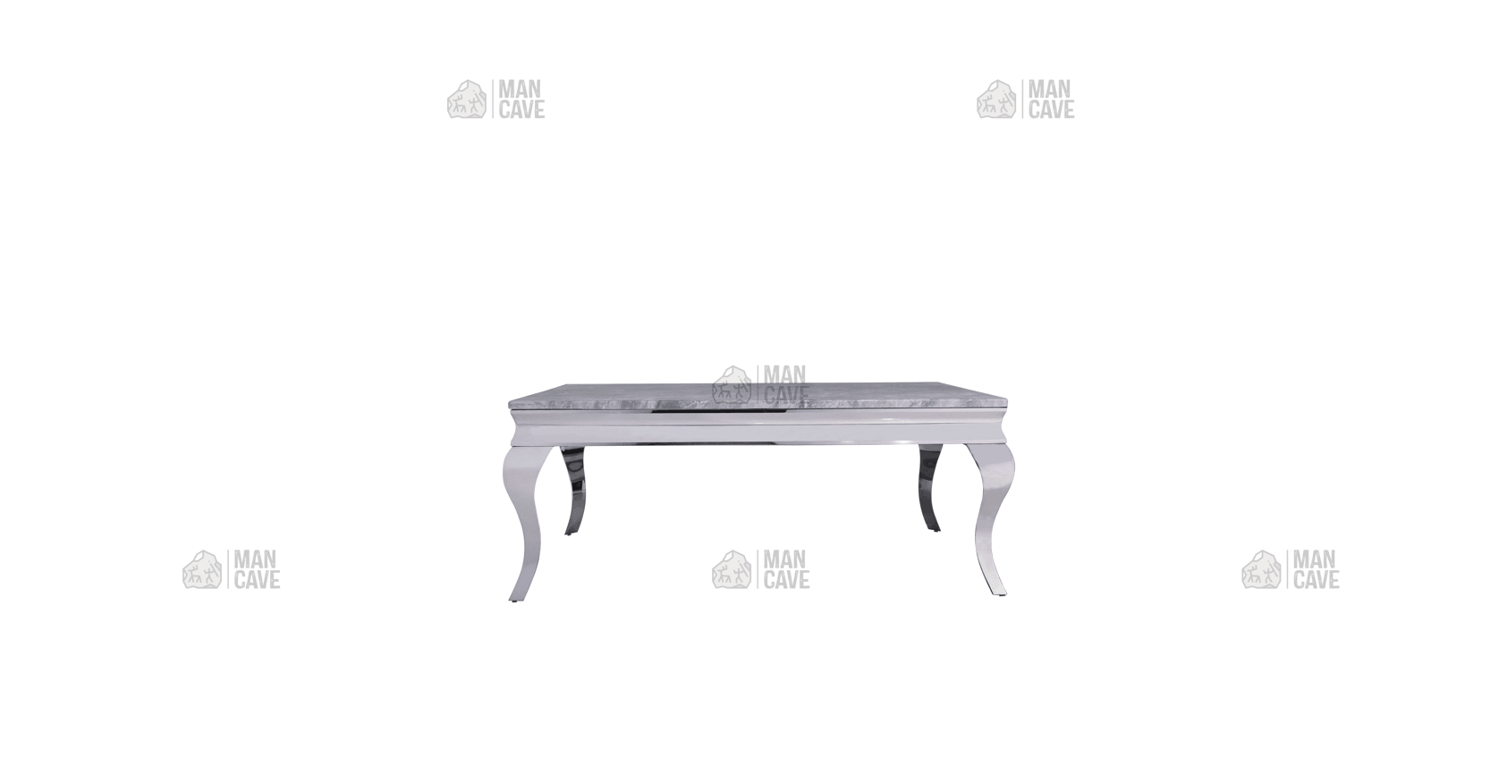 Liyana Marble Coffee Table - Grey - mancavesuperstore
