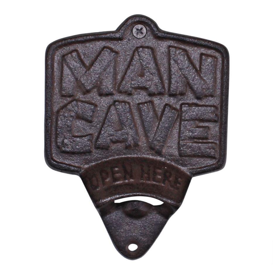 Man Cave - Cast Iron Bottle Opener - mancavesuperstore