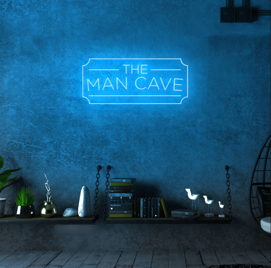 Man Cave Neon Sign - 50cm/75cm/100cm - mancavesuperstore