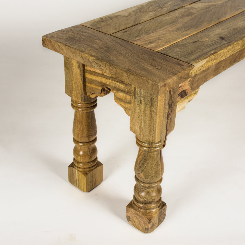 Granary Royale Traditional Dining Bench - mancavesuperstore