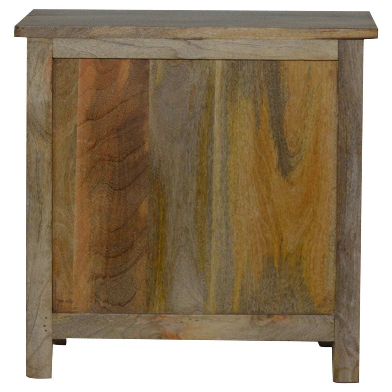 Wood 4 Drawer Mini Cabinet - mancavesuperstore