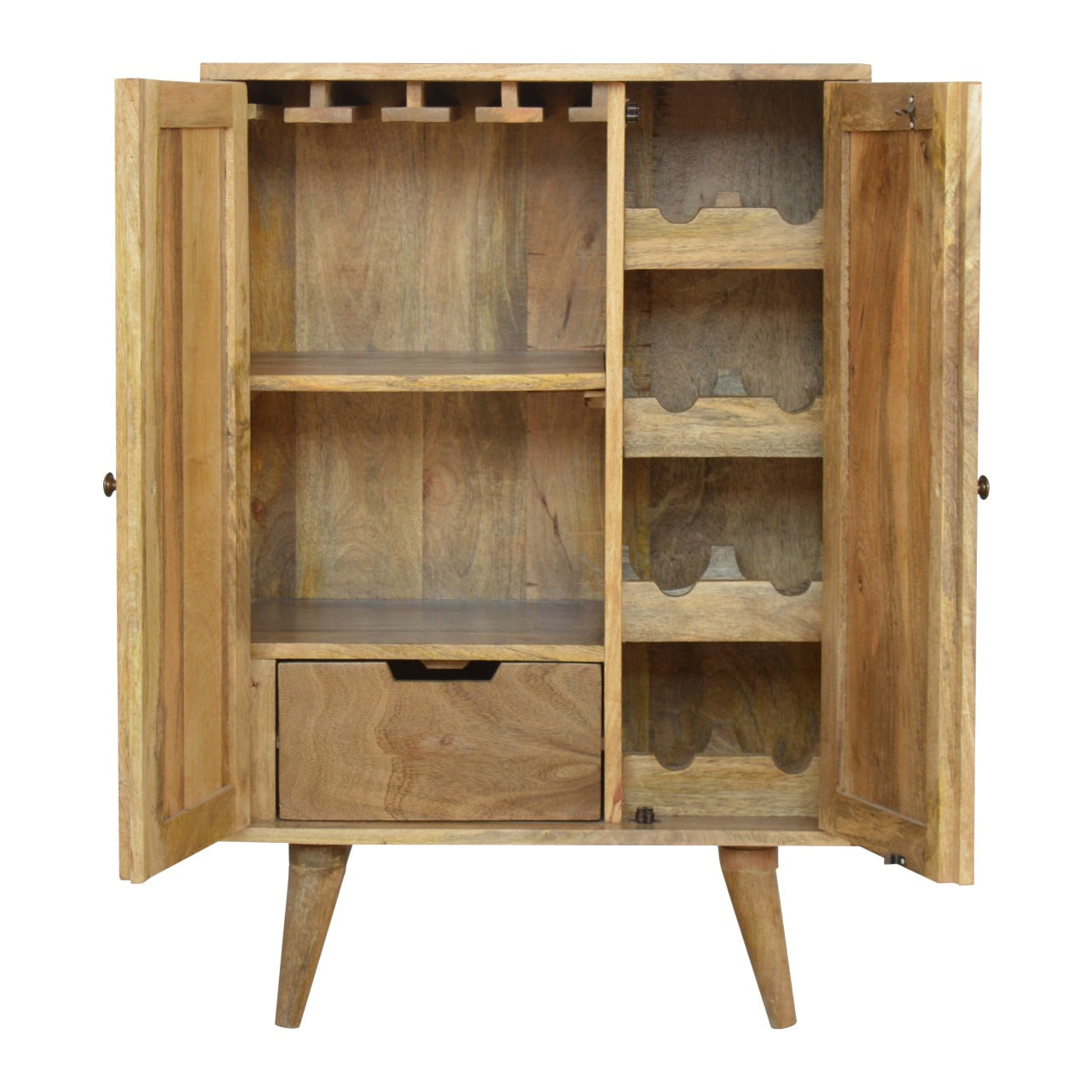 Nordic Style Drinks & Wine Cabinet - mancavesuperstore