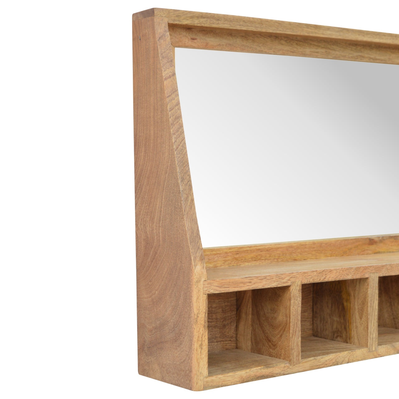 5 Slot Wall Mounted Mirror - mancavesuperstore
