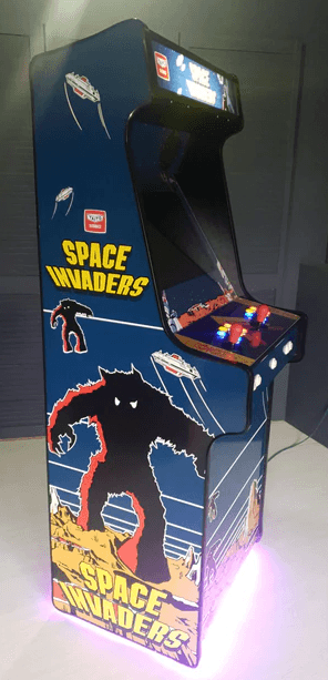 Space Invaders Arcade Machine - Retro Styled Multi-Gaming System - mancavesuperstore