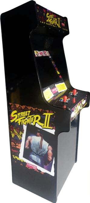 Street Fighter Arcade Machine - Retro Styled Multi-Gaming System - mancavesuperstore