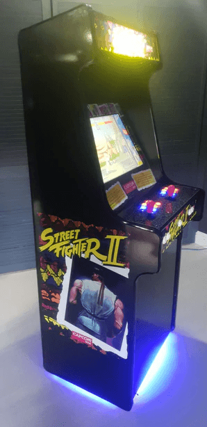 Street Fighter Arcade Machine - Retro Styled Multi-Gaming System - mancavesuperstore