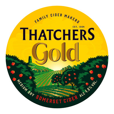Thatchers Gold Cider Keg - 11 Gallon - mancavesuperstore
